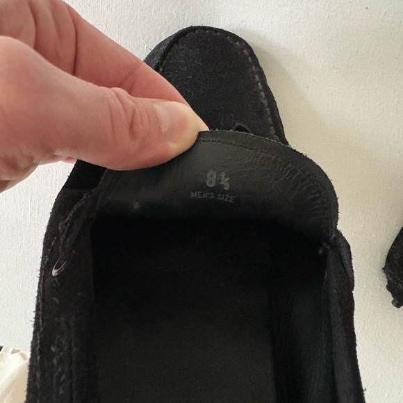 Tod's Black Suede Men's Slip-On Loafers - Picture 4 of 4